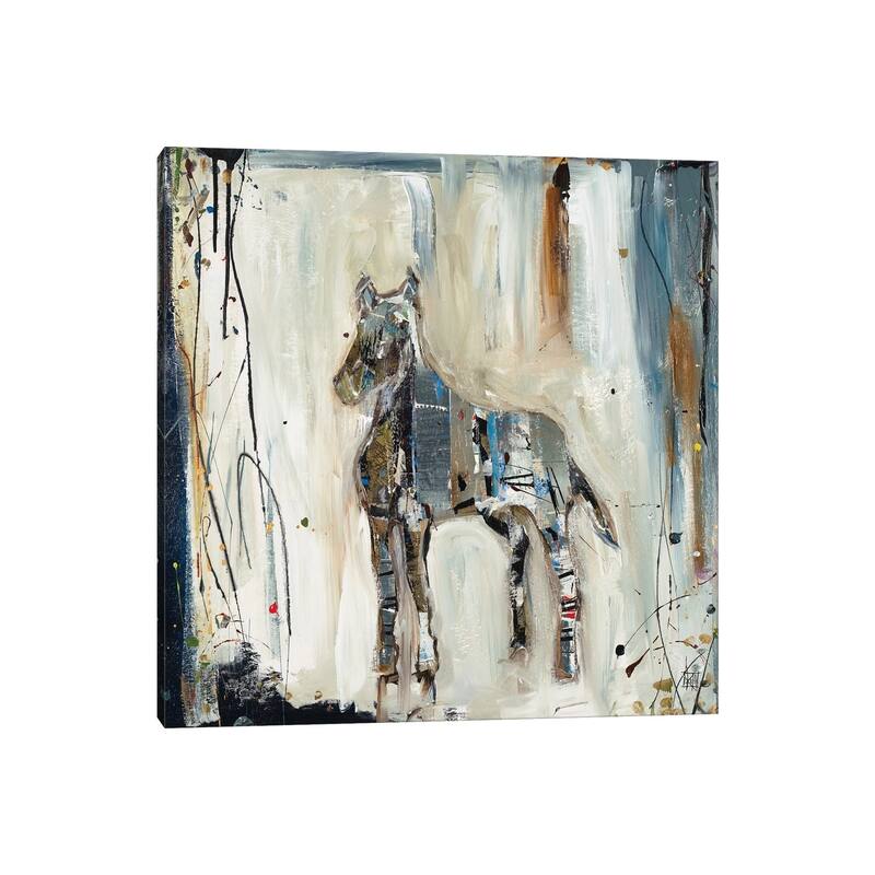 iCanvas "Imprint Horse" by Kelsey Hochstatter Canvas Print Bed Bath & Beyond 34542945